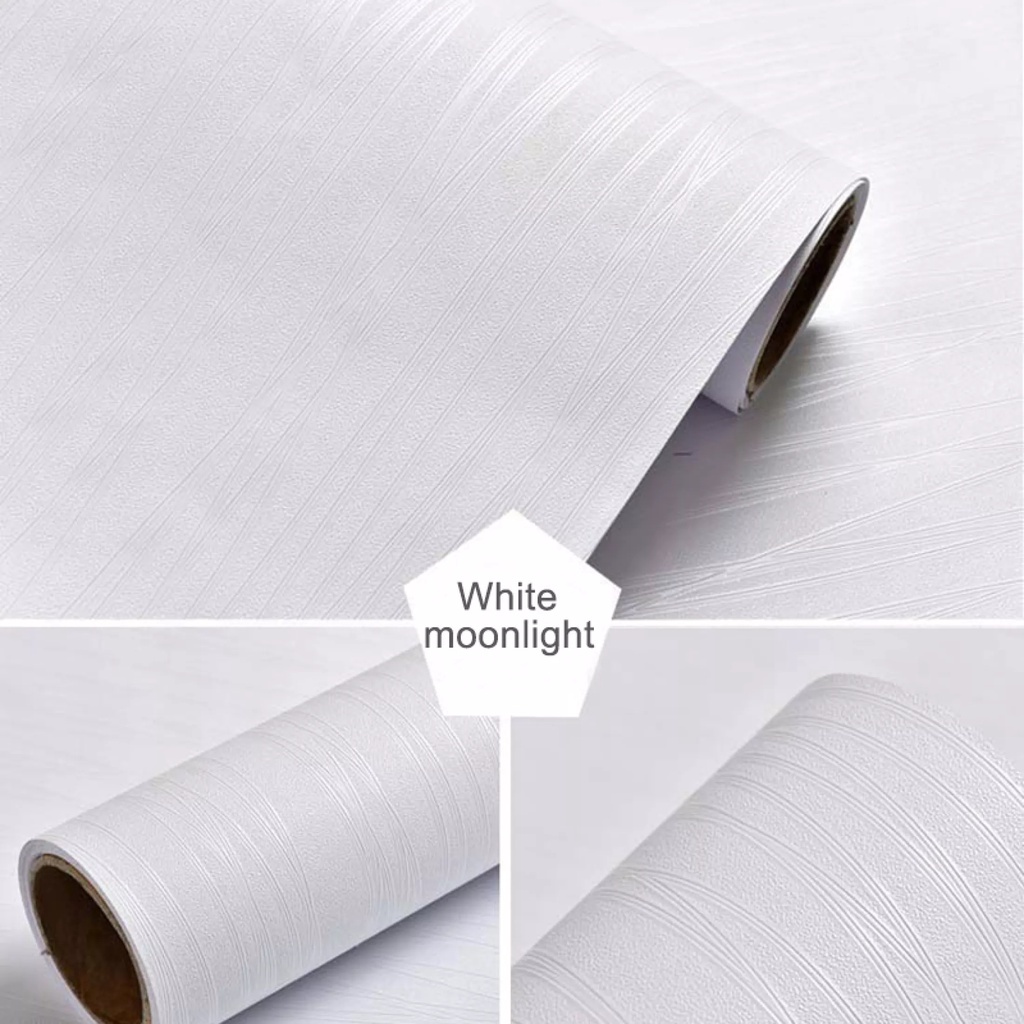 [100cmx60cm Self adhesive PVC Waterproof Wallpaper[]Solid color Modern simplicity Wallpaper[]Home Decor For Living Room Bedroom  Wall Stickers]