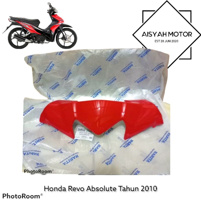 Bodi Halus Honda Revo Absolute Warna Merah Cabe Tahun 2010