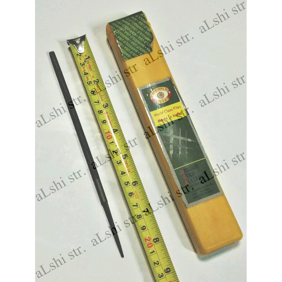 KIKIR BESI BULAT 6" OA D-21 ROUND BASTARD FILES 6INCH 150MM INDIA