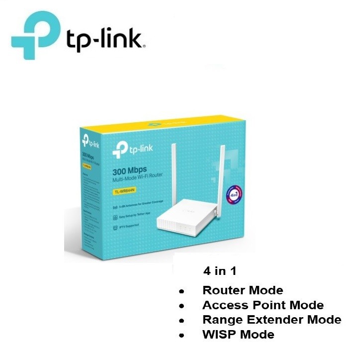 TP-LINK TL-WR844N New 300Mbps Multi-Mode Access Point/ Wi-Fi Router