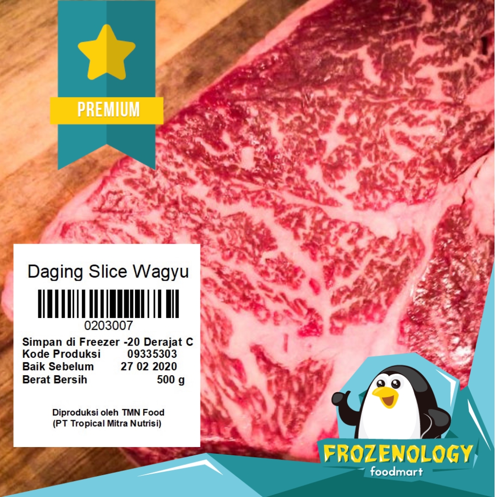 Thin Sliced Wagyu Beef Irisan Tipis Daging Sapi Iris Premium Slice Shopee Indonesia