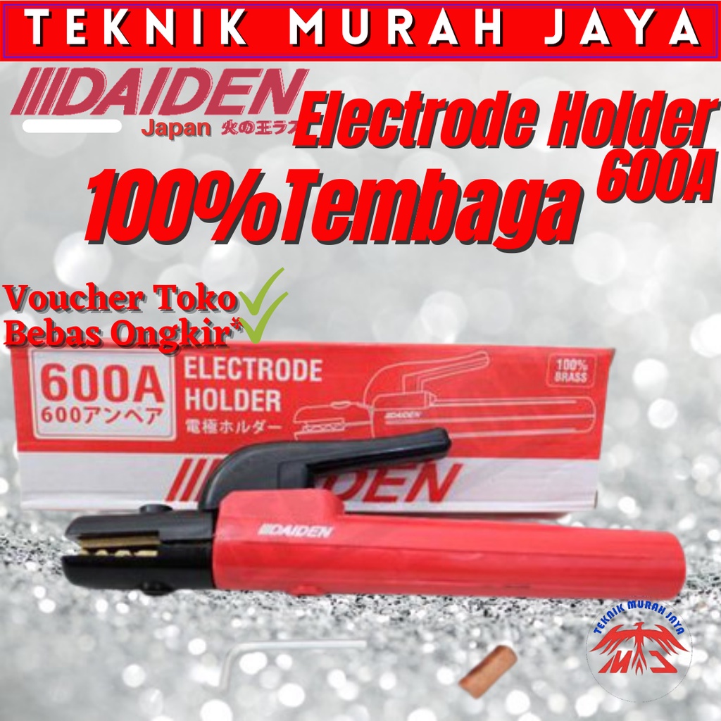 DAIDEN Stang Las Listrik 600A - Tang Las Electrode Holder Daiden 600 A