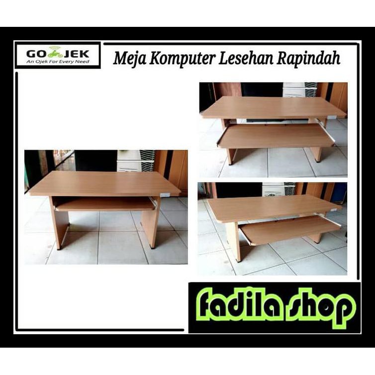 Meja Komputer Pc Lesehan Rapindah Termurah