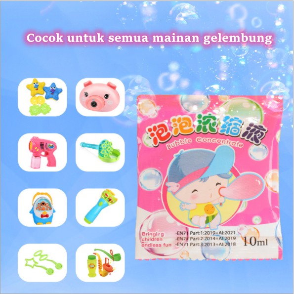 refill bubble camera bubble gun 10ml - bubble water concentrate 10 ml - isi ulang camera bubble