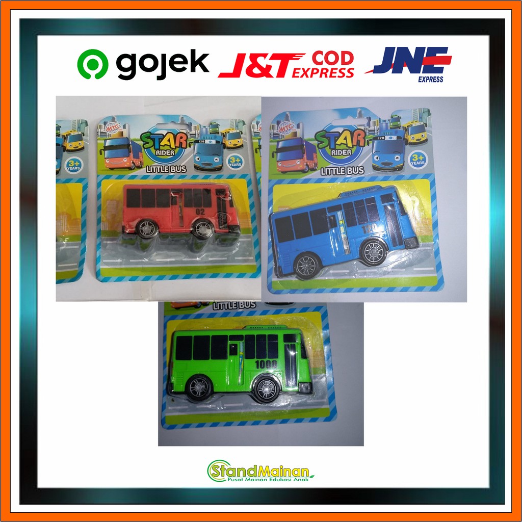 tayo pullback pintu bisa dibuka mainan bus tayo pullback