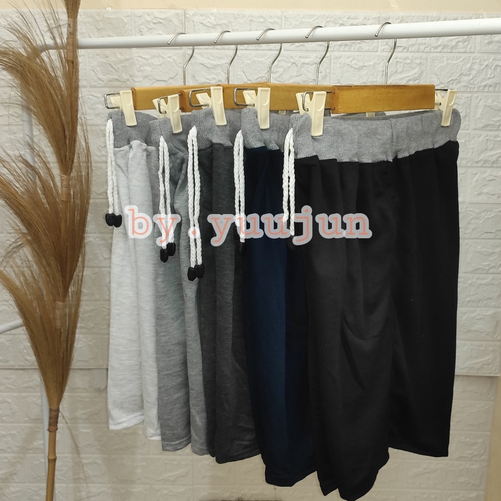 Celana Pendek Pria Dewasa Remaja Kolor Boxer Ukuran Kecil Sedang Jumbo Rib