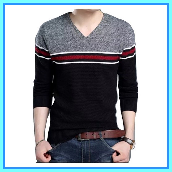 Sweater Lengan Panjang Import Atasan Rajut Tebal Keren Cowok Pria Casual Dewasa Sweater Pria Jordan 