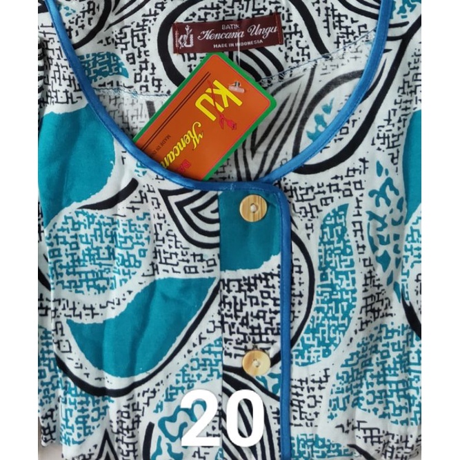 Daster Kencana Ungu Plisir K3 label coklat-18