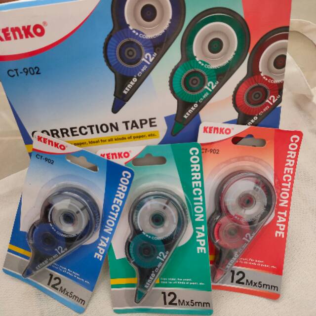 

Correction tape/ Tipe X Kertas merk Kenko