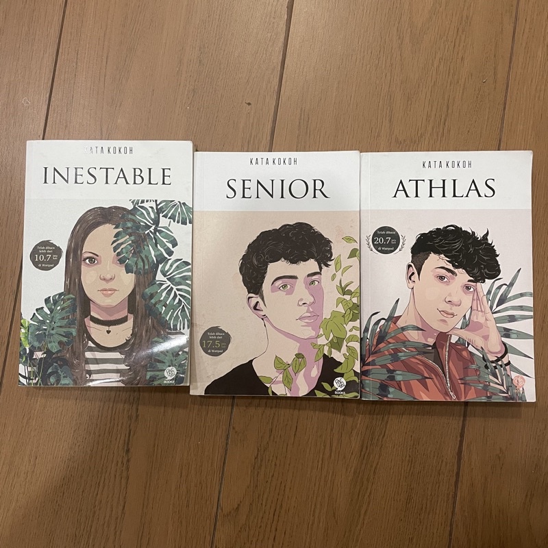[ booked ] novel inestable, senior, athlas