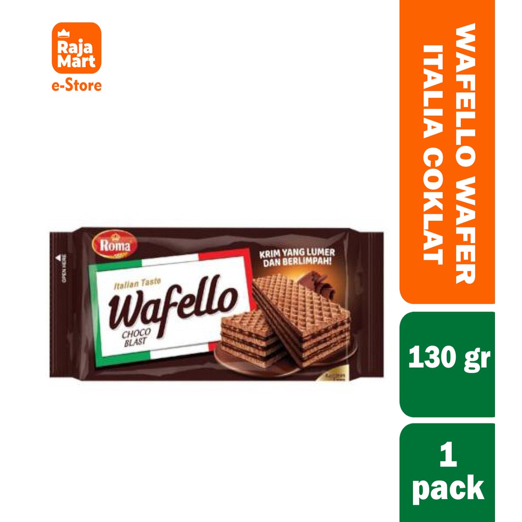 

WafelloWaferItaliaCoklat130g