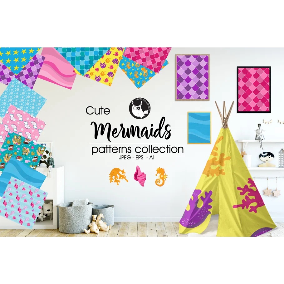 Mermaids Pattern Collection