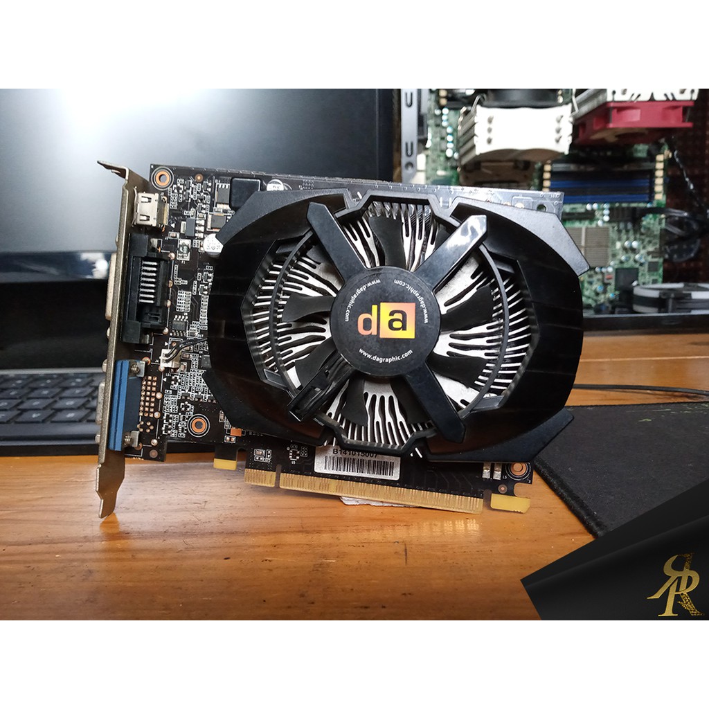 VGA Card GT 740 GT740 2GB GDDR5 SEGEL NORMAL LIKE NEW No Power Pin
