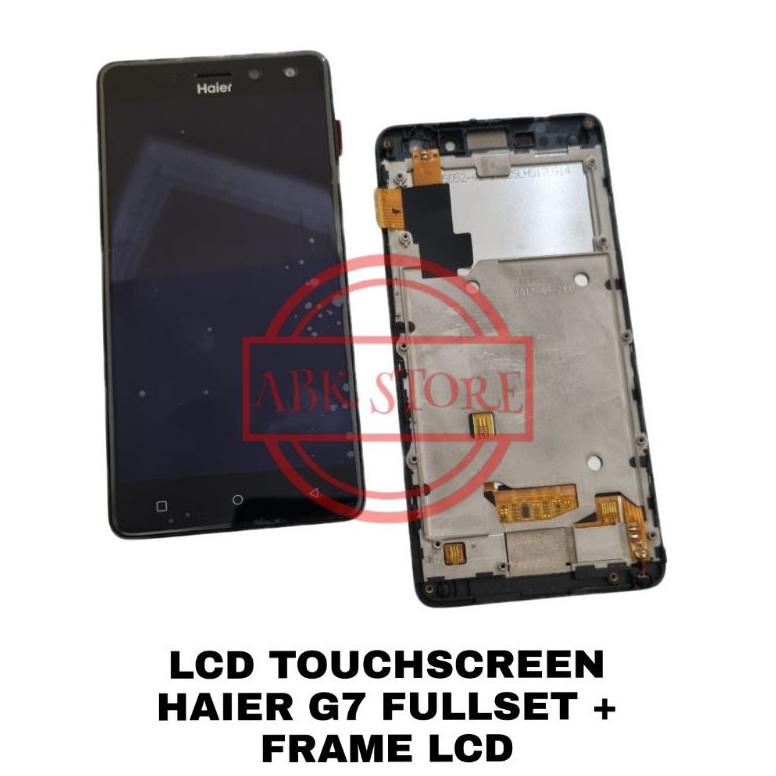 Lcd Touchscreen Haier G7 Fullset + Frame Lcd Original