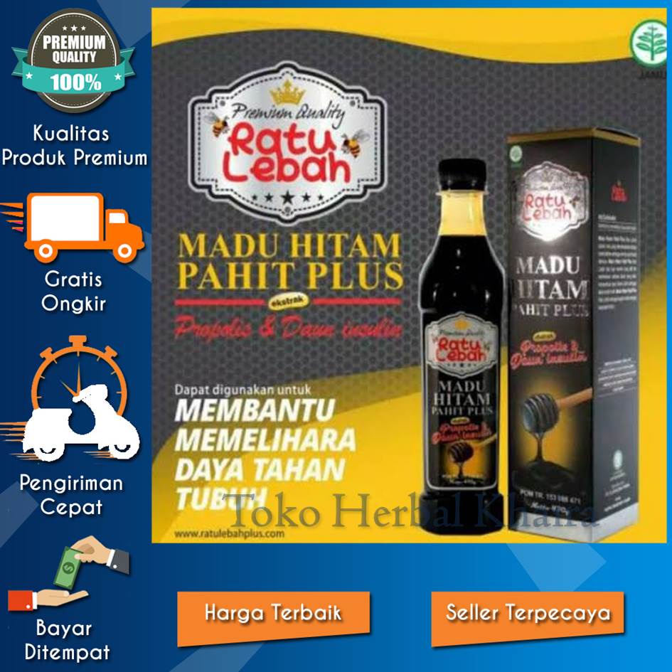 MADU HITAM RATU LEBAH PLUS PROPOLIS