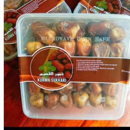

Kurma Sukari Premium 1 Kg (berserat)