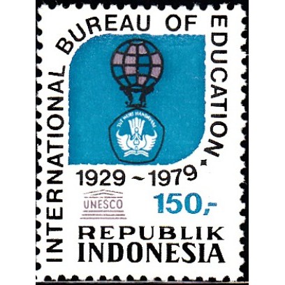 

Prangko Indonesia 50 Tahun Biro Pendidikan Internasional 1979