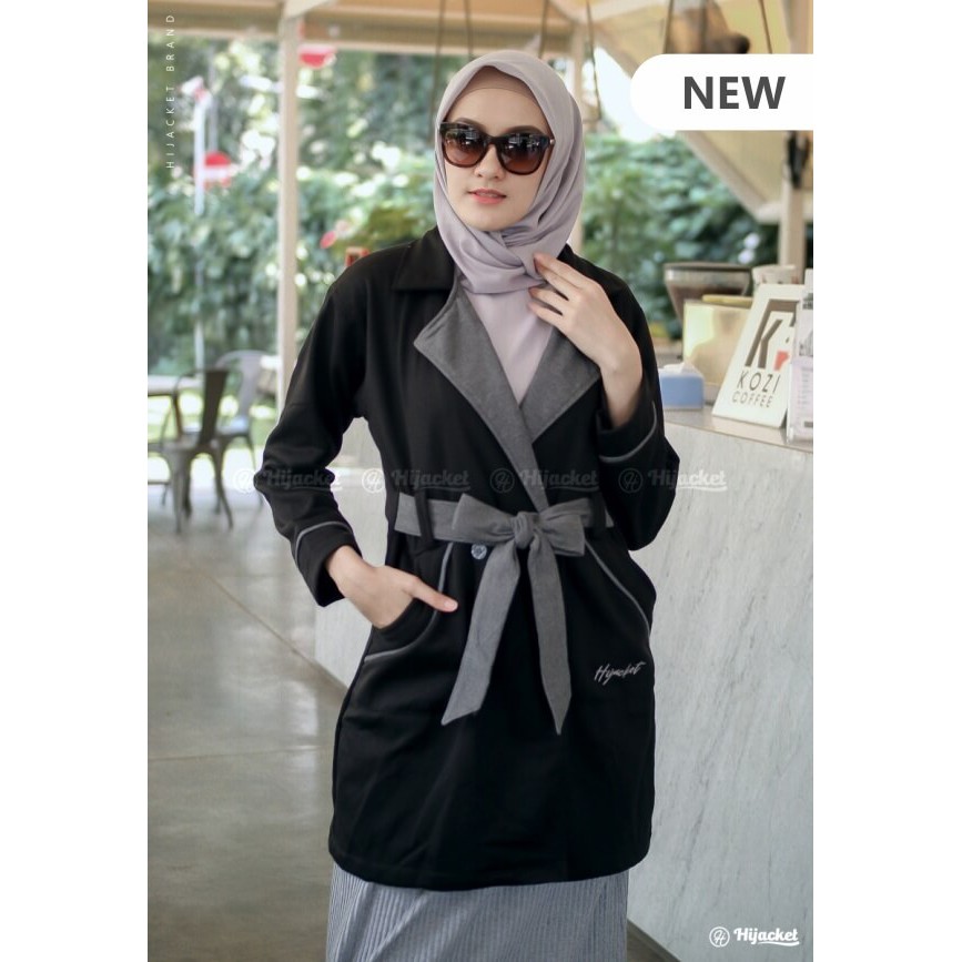 JAKET WANITA MUSLIMAH TREND TERBARU SYAR'I SERI HIJACKET