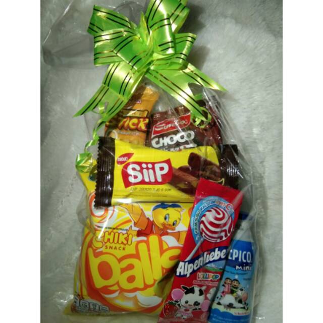 

Snack Ulang Tahun buy 40 pcs free 1pcs /Goodiebag /bingkisan ulang tahun murah