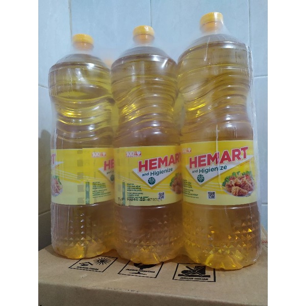 Minyak Goreng Hemart 2 Liter Kemasan Botol