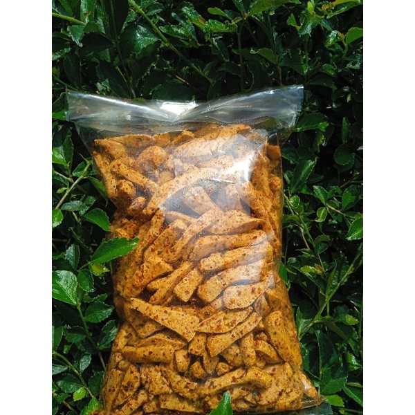 

basreng extra pedas aroma daun jeruk nipis kemasan 1kg