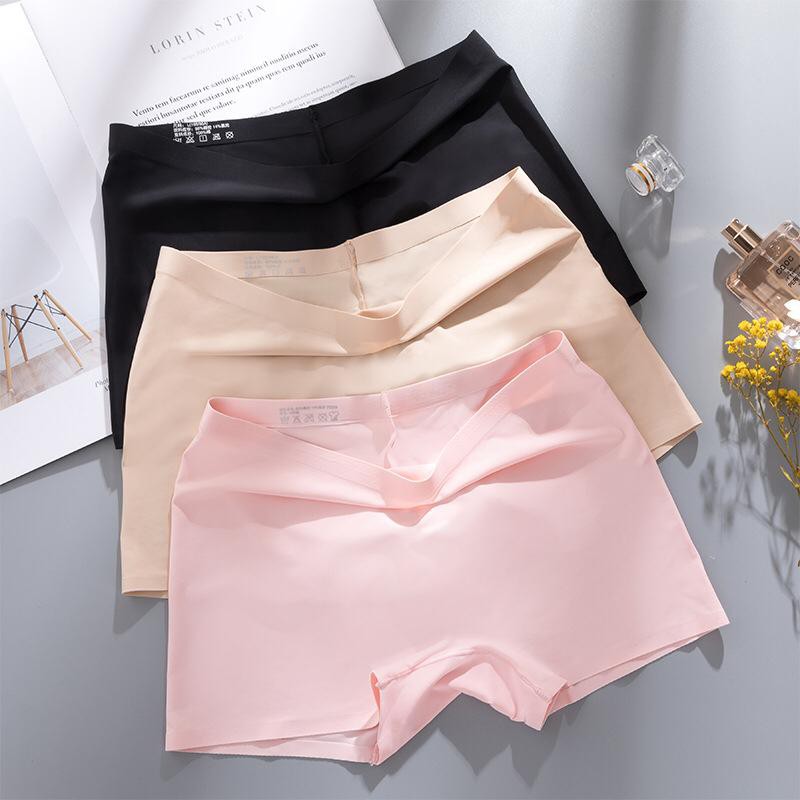 Blackpink  Celana Pendek Celana Dalam Legging Seamless Boxer Wanita 1065