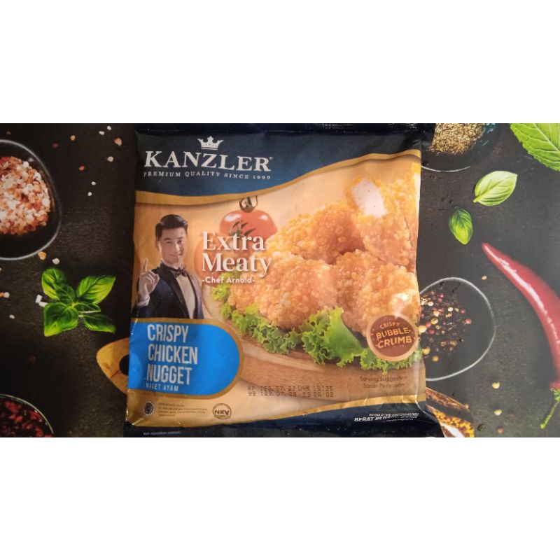 

Kanzler Crispy chicken nugget 450 gr
