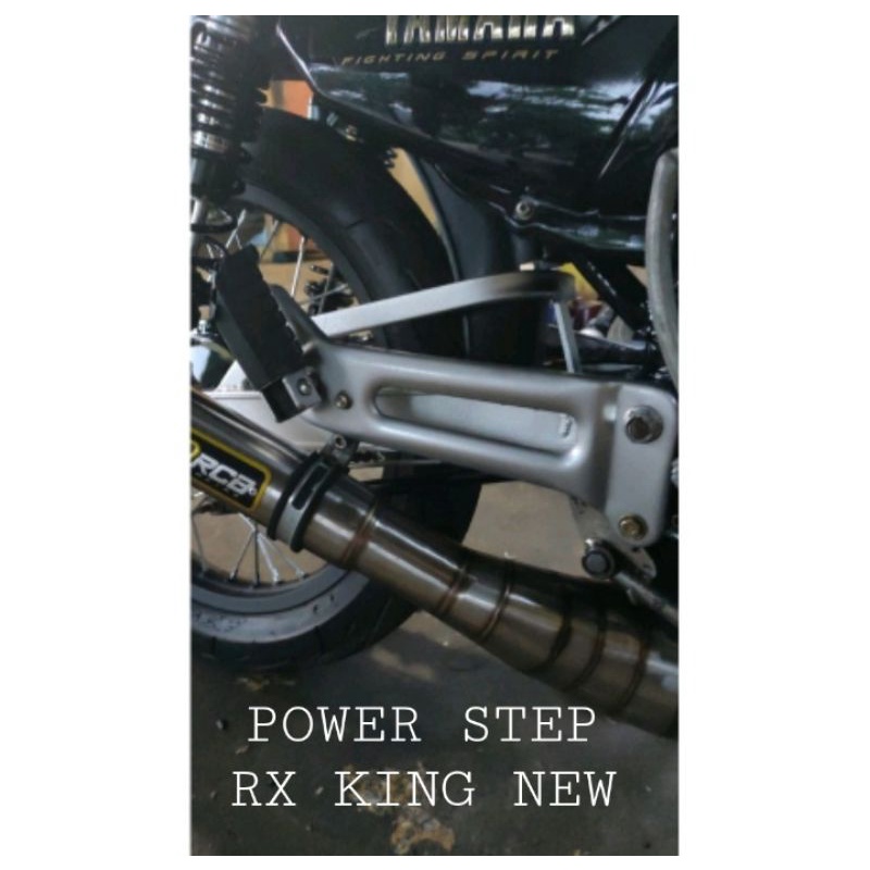 POWER STEP BELAKANG DUDUKAN POWER FOOSTEP BELAKANG RX KING NEW