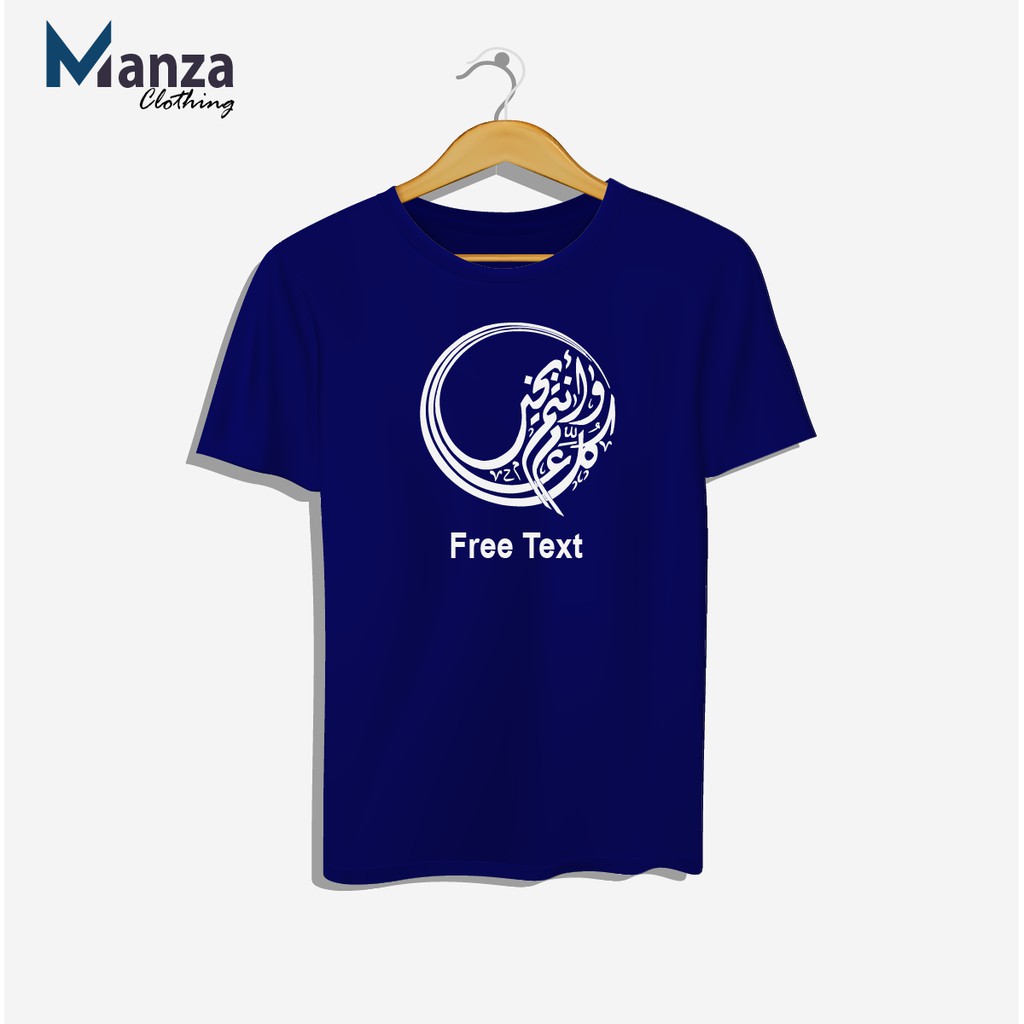 Kaos Distro Kaligrafi Arab Islam Keren Free Text