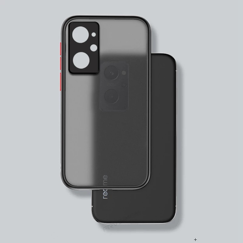 Soft Case Realme 9i My Choice Aero Color Button Matte Frame Camera