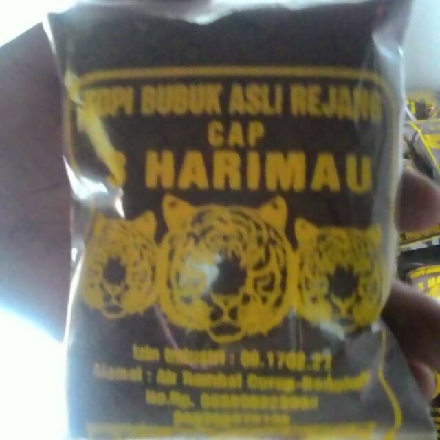 

Kopi bubuk cab 3 harimau , kopi robusta