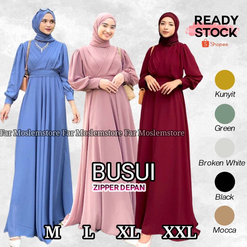 GAMIS MAXY CERUTY BABYDOLL/AUDY MAXY/FASHION MUSLIM REMAJA/GAMIS CERUTY BABYDOLL/PAKAIAN MUSLIMAH M L LD 100/THERESA DRESS/GAUDY MAXY/FAR MOSLEMSTORE