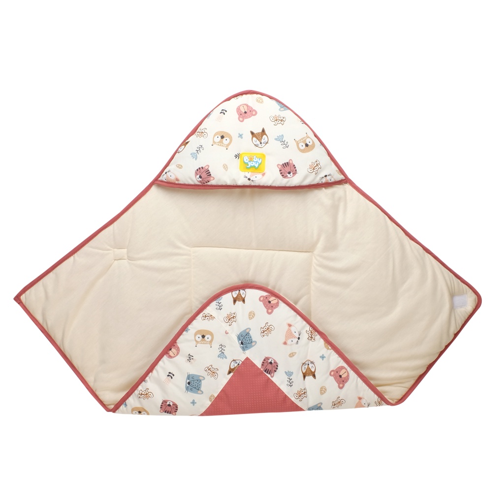 Baby Joy Baby Blanket Selimut Topi Bayi Little Forest Series