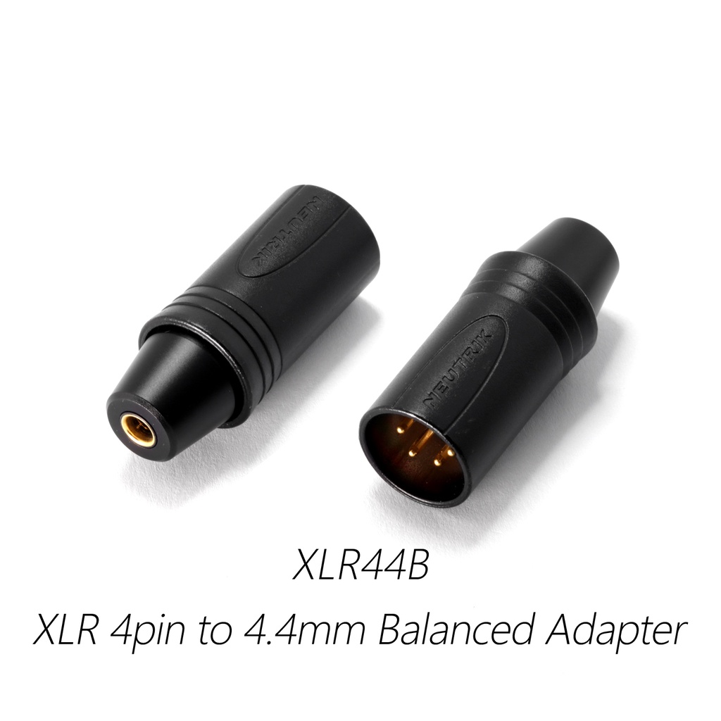 DD ddHiFi XLR44B XLR 4pin to 4.4mm Balanced Adapter, Adapt XLR Traditional Desktop Devices to 4.4mm Audio Devices or Earphones