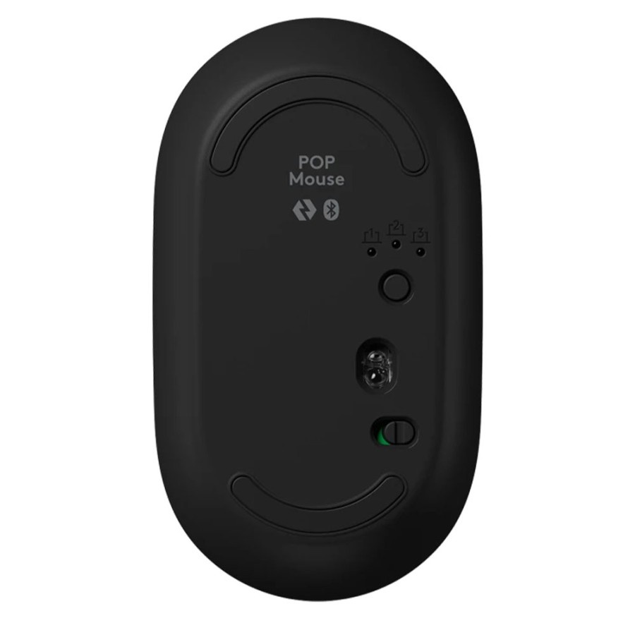 Logitech POP Silent Wireless Bluetooth Silent Mouse - Blast Yellow