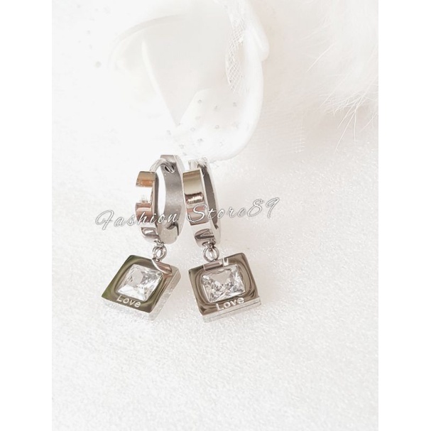 Ready Anting Import Titanium premium Fashion Anting Jurai Titanium impor branded Bestseller bestquality anting Fashion Titanium gold Rosegold