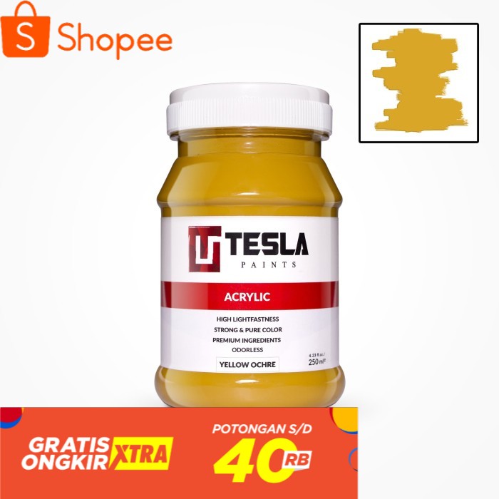 

Tesla Acrylic 250 ml Yellow Ochre
