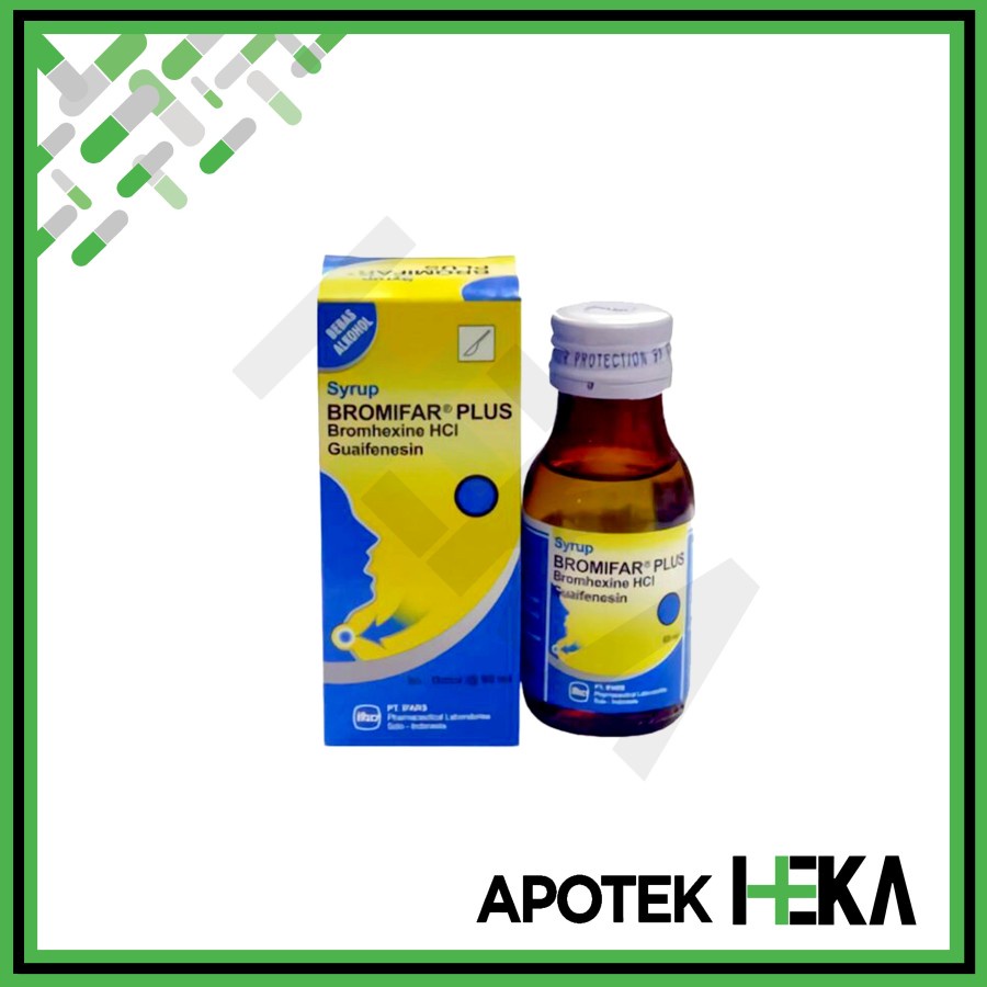 Bromifar Plus Sirup 60 cc - Sirup Obat Batuk (BANDUNG)