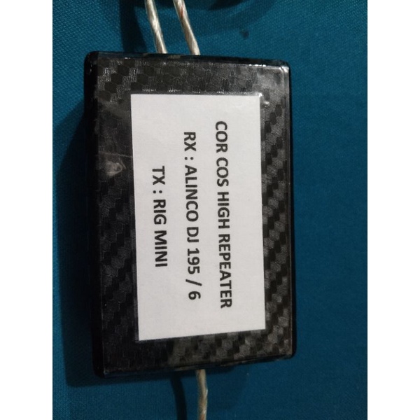 COR COS REPEATER , HT RX ALINCO DJ 195/6 , RADIO TX RIG MINI