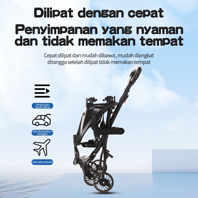 Magic stroller micro trike baby / stroller canopy Stroler baby triker bike Kereta Dorong Sepeda Anak Bayi