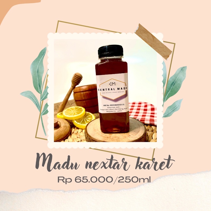 

madu murni asli nektar randu