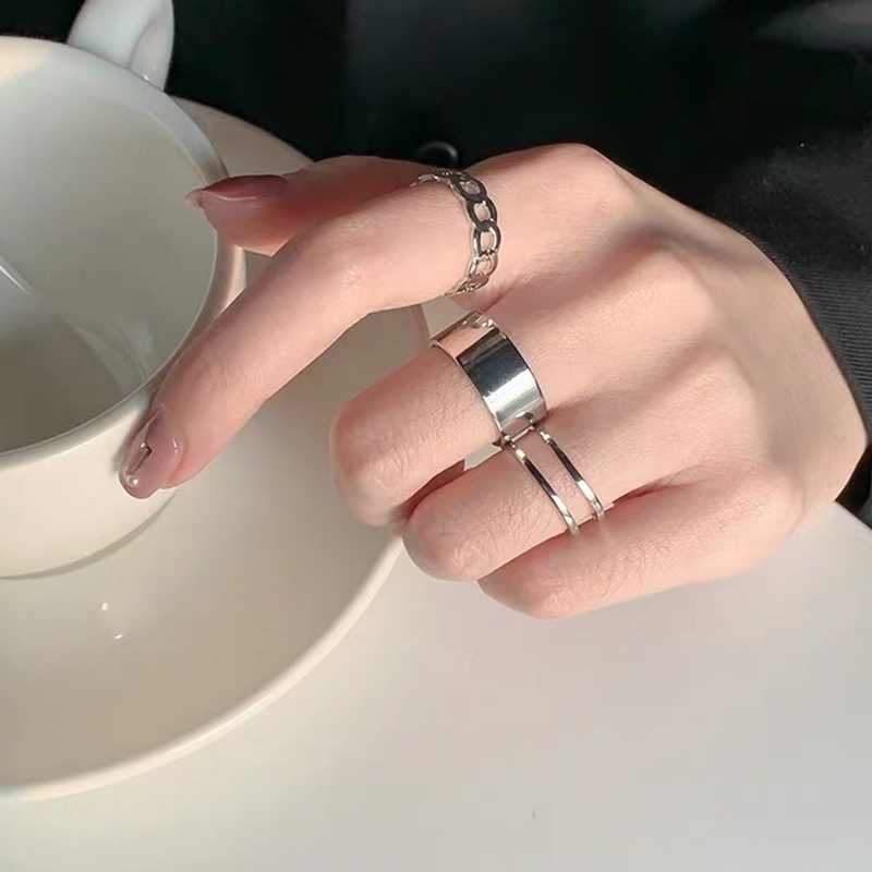 Cincin Jari Telunjuk Model Terbuka Dapat Disesuaikan