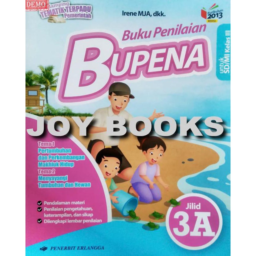 Bupena 3a 3b 3c 3d Erlangga Buku Latihan Soal Tematik Sd Kelas 3 Shopee Indonesia