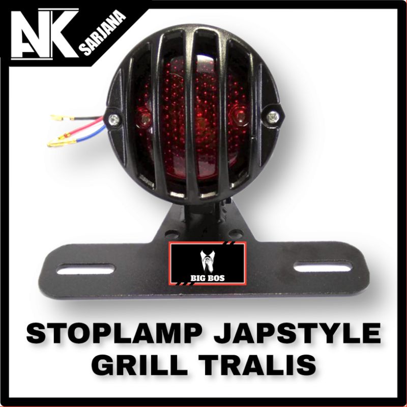 STOPLAMP JAPSTYLE LAMPU STOP GRILL TRALIS MODEL CLASSIC