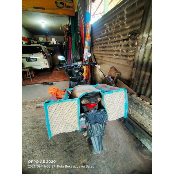 motor kurir obrok tas motor kurir obrok ukuran standar goni