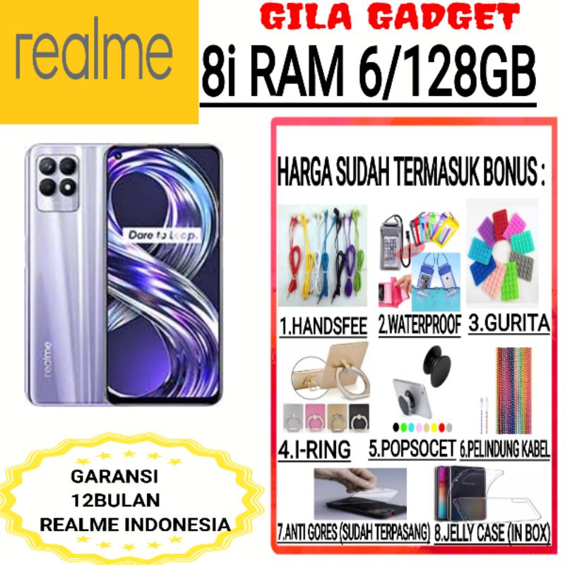 REALME 8i RAM 6/128GB