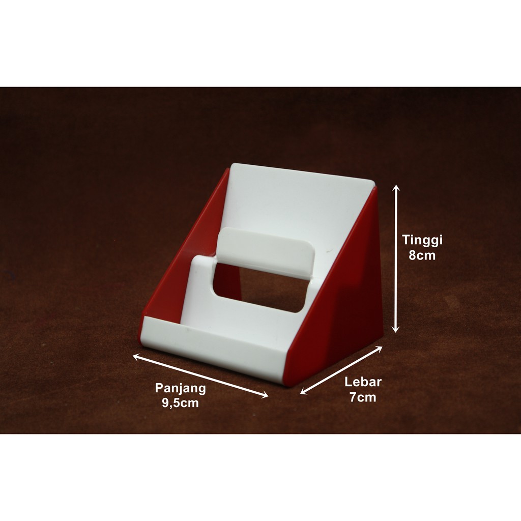 

Acrylic Display Kartu Nama 2susun KN10
