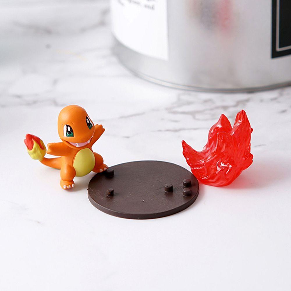 Lanfy Mainan Model Pokemon Koleksi 5pcs/set Bulbasaur Mainan Anak Charmander Squirtle Figure Toys