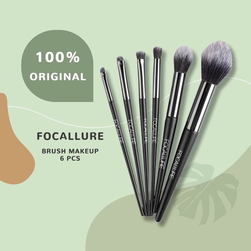 Focallure 6 Pcs Eyeshadow Blending Makeup Brush | FA70