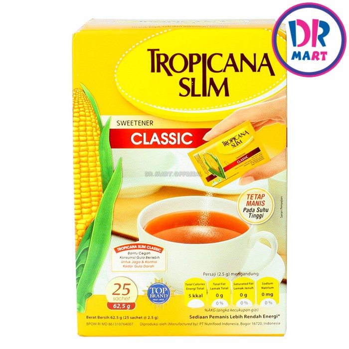 

Tropicana Slim Classic 25 Sachet